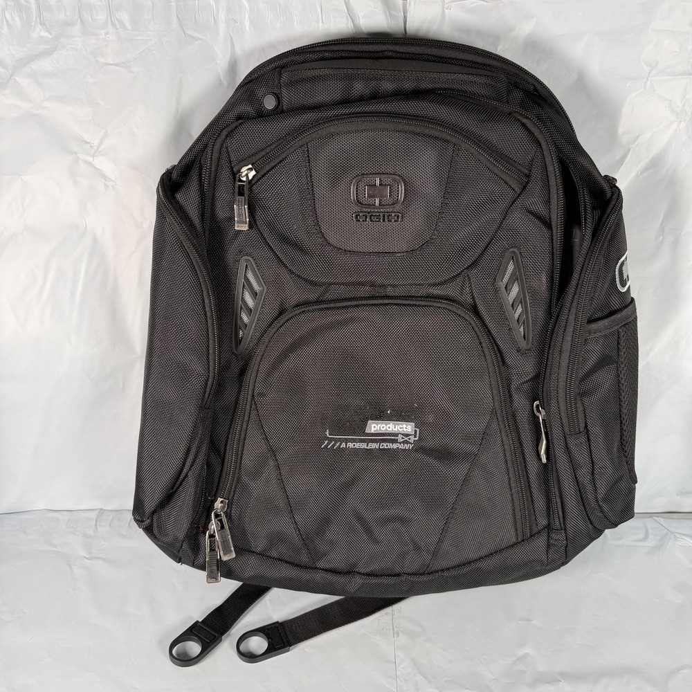 OGIO Backpack Black Laptop Soft Case AFS Air Flow System Men Travel Work Bag